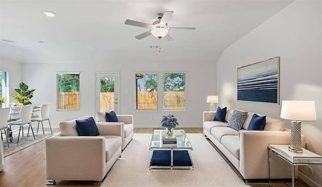 3505 Bastrop Drive, Farmersville, TX 75442 Photo is not of the actual home, but is an inspirational photo of builder’s model home and may depict options, furnishings, and/or decorator features that are not included.