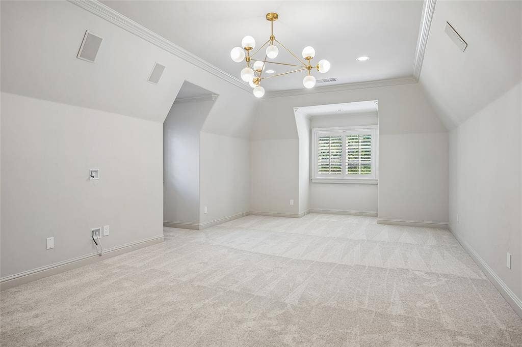 Upstairs living area or game room