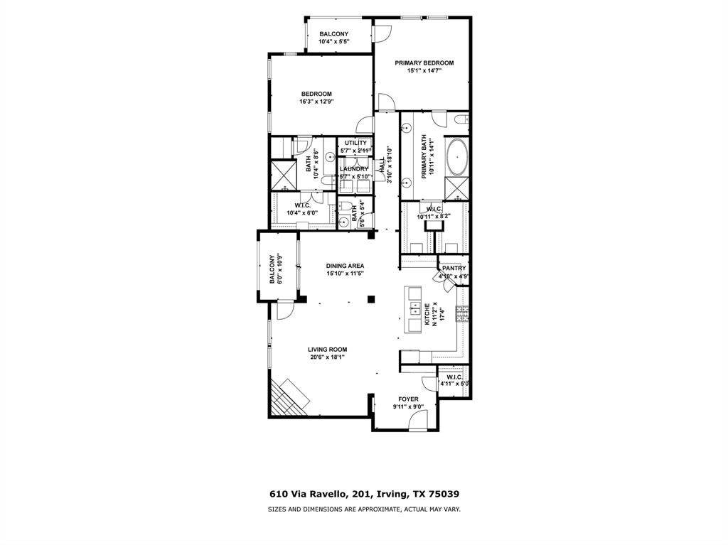 610 Via Ravello, #201, Irving, TX 75039