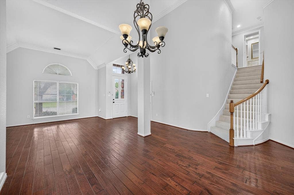 425 Waterside Drive, Irving, TX 75063 Formal dining area and second living area view