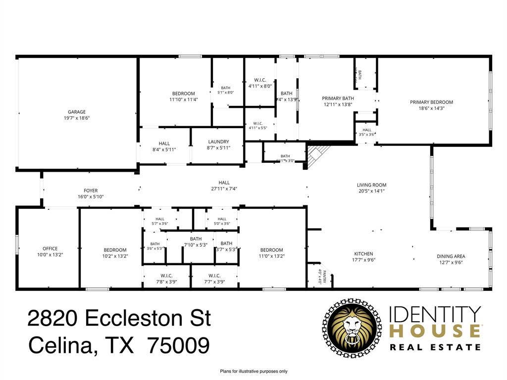 2820 Eccleston Street, Celina, TX 75009 Floor plan