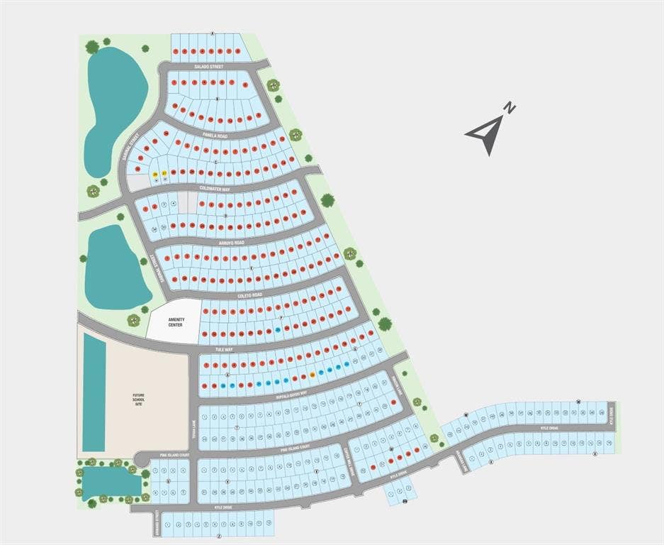 2331 Buffalo Bayou Way, Crandall, TX 75114 River Ridge Sitemap
