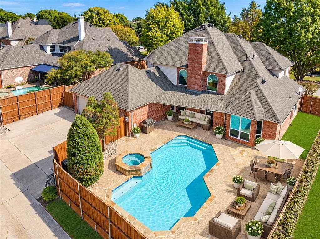 Backyard Virtually Staged