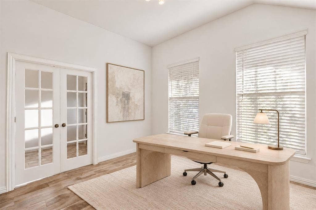 Vaulted ceilings