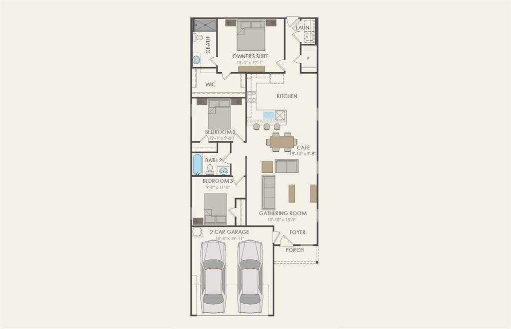 2507 Midfield Way, Princeton, TX 75407 Floor plan