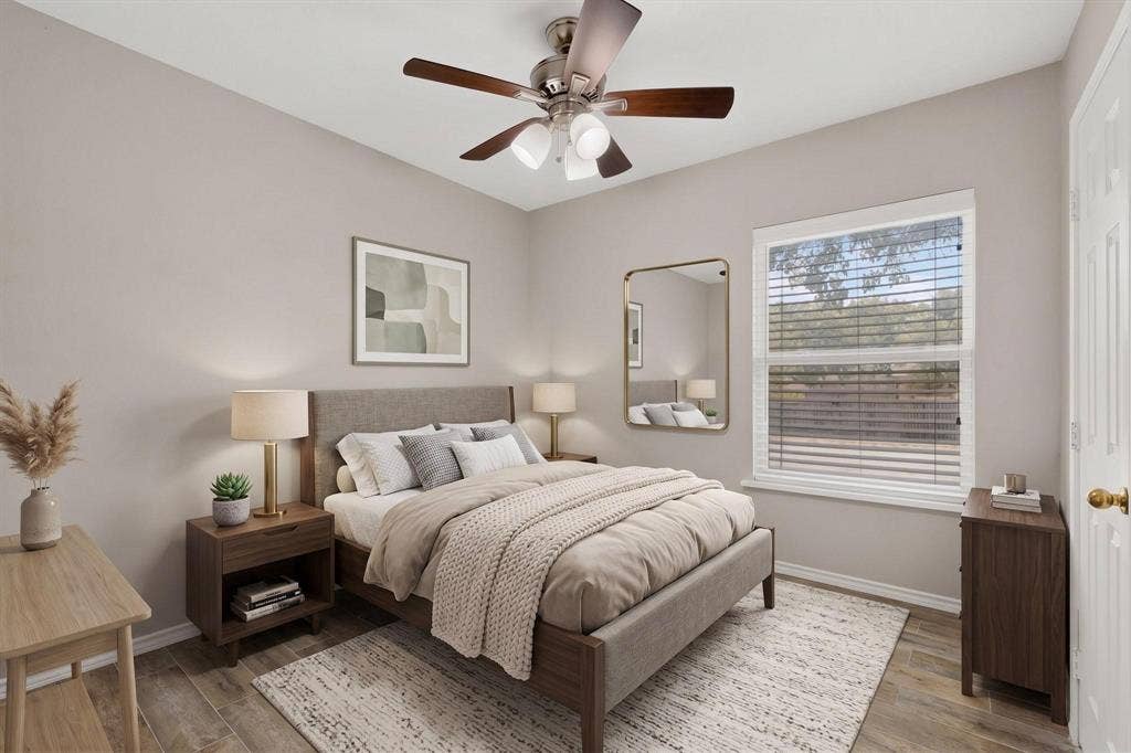 501 Starling Drive, Mesquite, TX 75149 Virtually staged bedroom