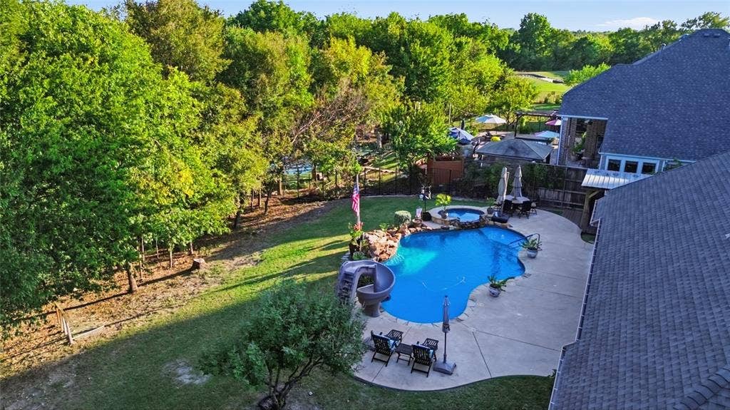 1614 Jeffrey Drive, Wylie, TX 75098 View of trees and large grass area