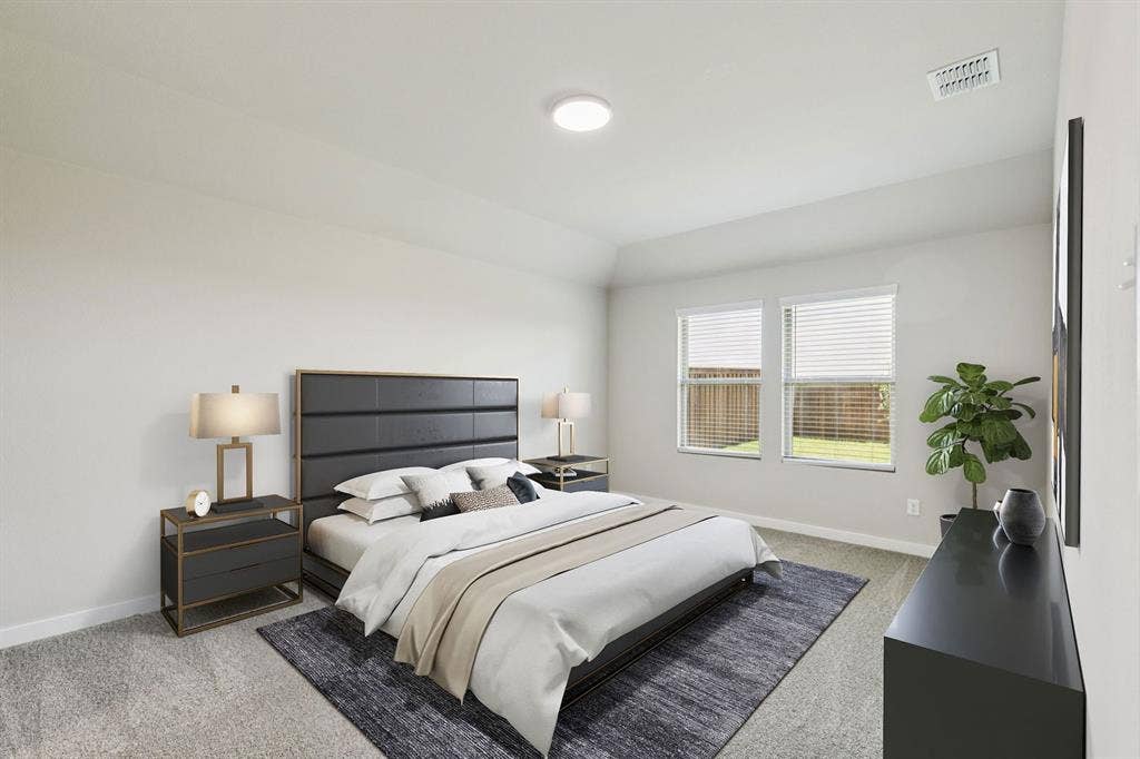 2021 Steeplechase Lane, Seagoville, TX 75159 Primary Suite in the Harper home plan – REPRESENTATIVE PHOTO