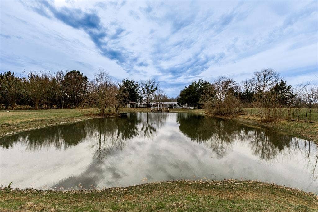 9459 County Road 313, Terrell, TX 75161 Pond located in front of home