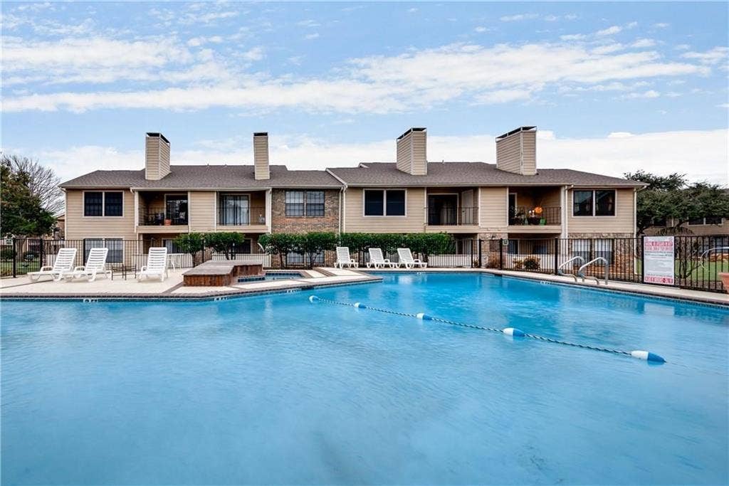 4748 Old Bent Tree Lane, #1102, Dallas, TX 75287 View of swimming pool featuring a patio area