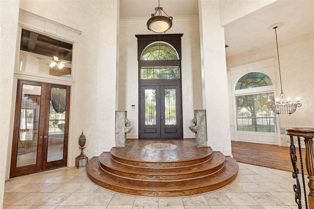 1919 Kings Pass, Heath, TX 75032 Stunning Formal Entry with water feature