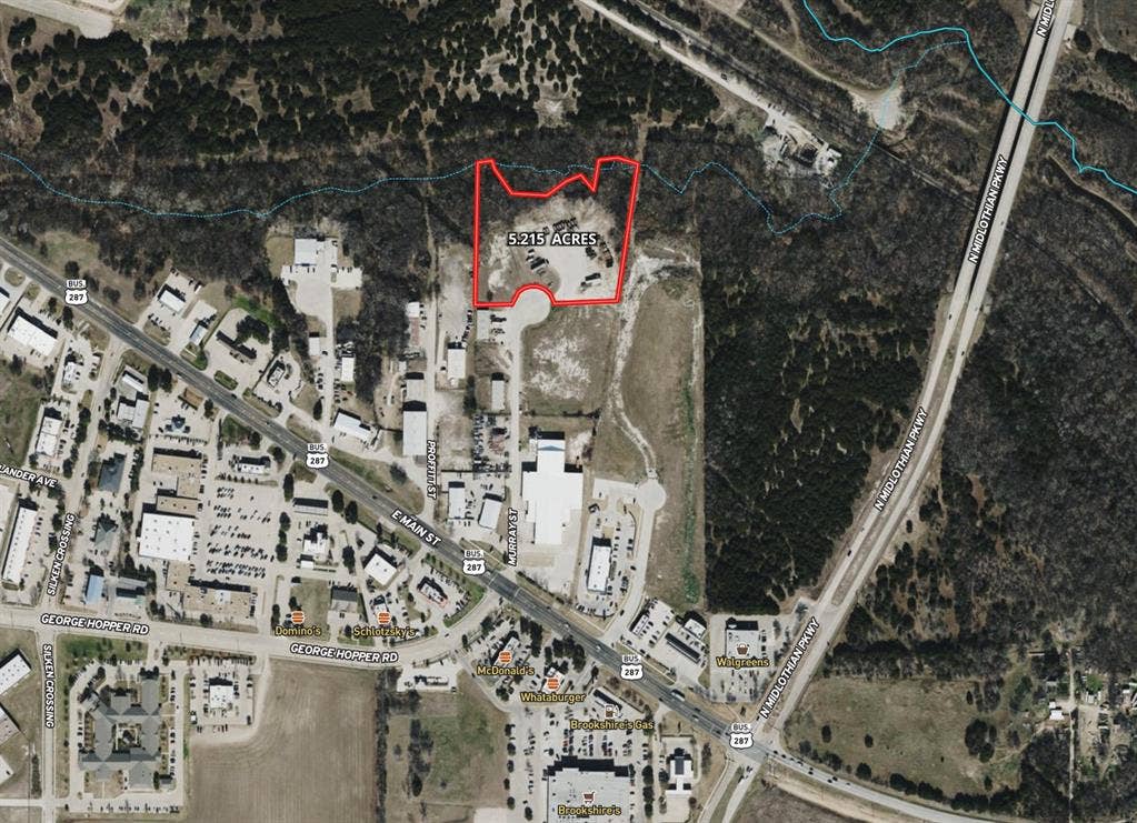 TBD 5.215 ac Murray Street, Midlothian, TX 76065 Location