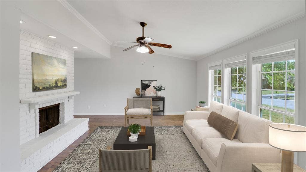 9017 Millwood, Rowlett, TX 75088 Virtually staged