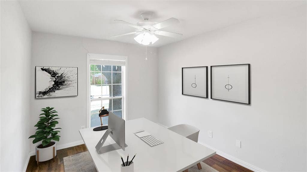 9017 Millwood, Rowlett, TX 75088 Virtually staged