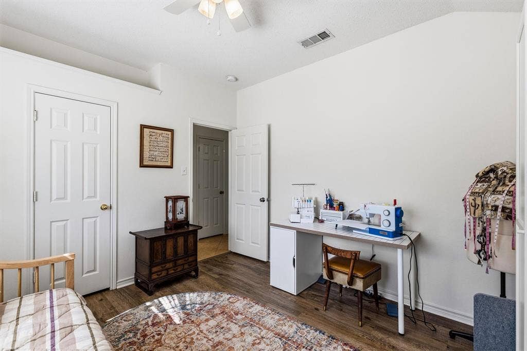 409 Danmire Drive, Murphy, TX 75094 Looking out of secondary bedroom