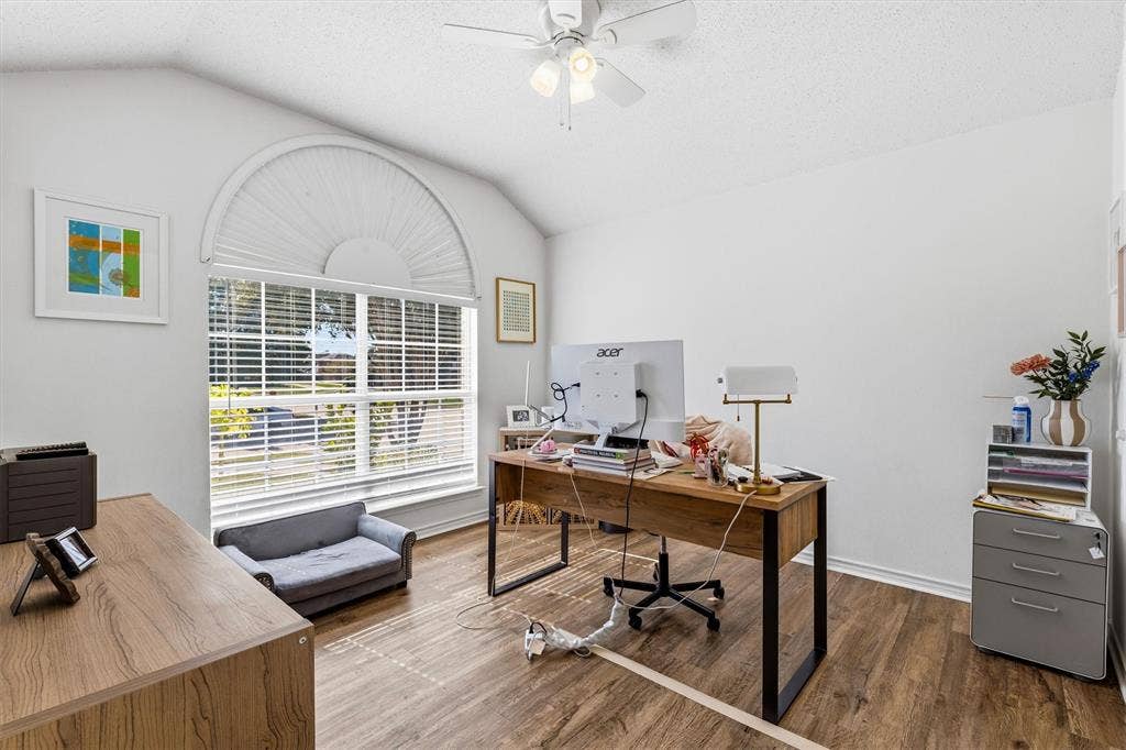 409 Danmire Drive, Murphy, TX 75094 third bedroom currently used as an office