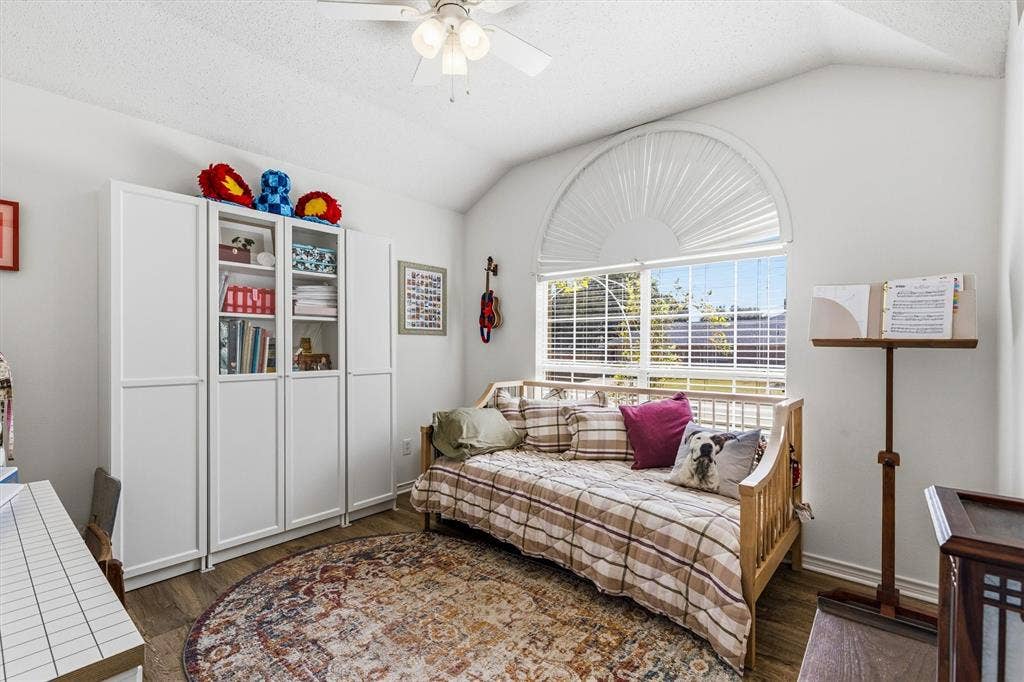 409 Danmire Drive, Murphy, TX 75094 looking into secondary bedroom