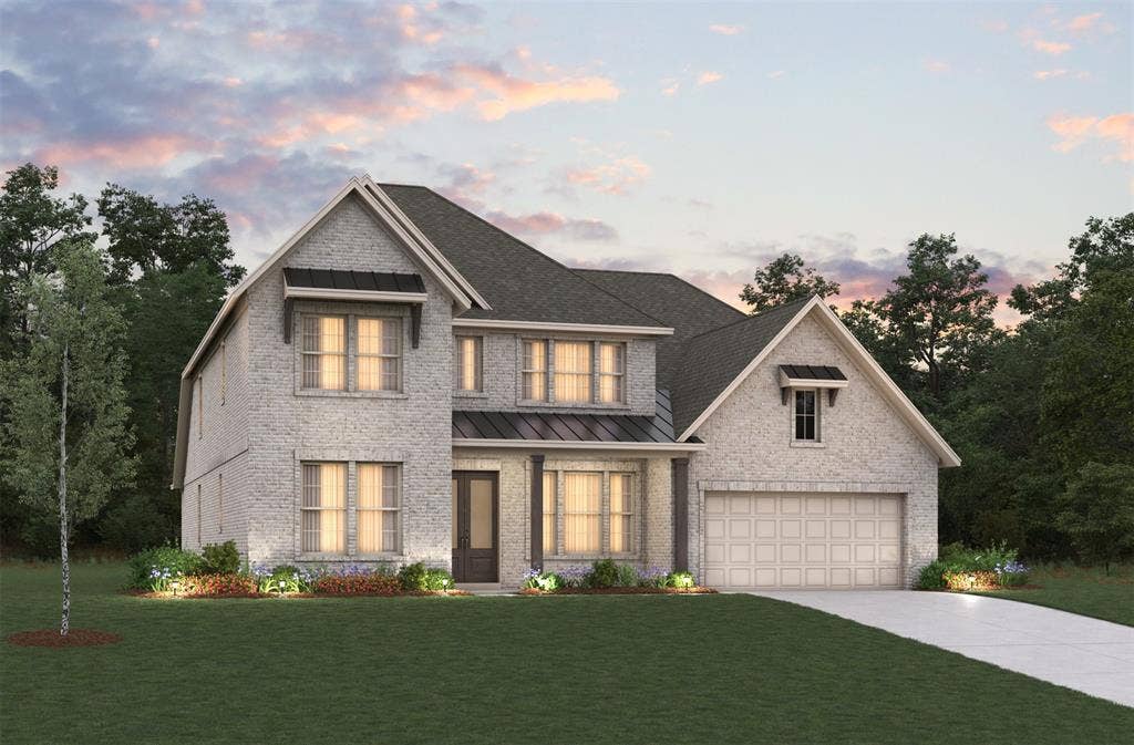 411 Aqua Court, Heath, TX 75126 Beazer Homes Heath Golf & Yacht Club Lockhart Floorplan.