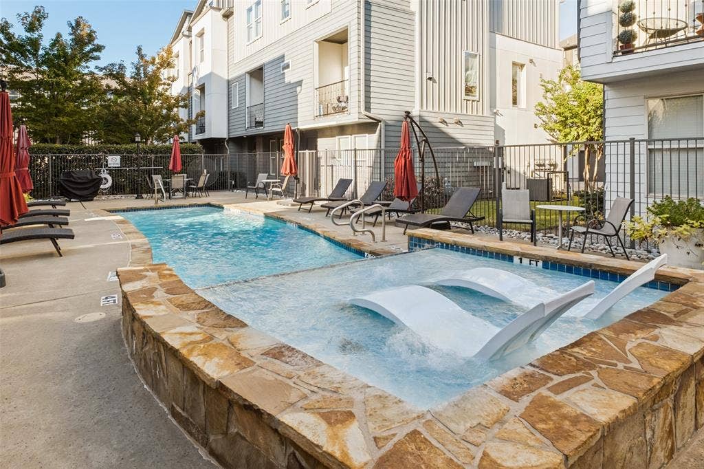 4211 Rawlins Street, #642, Dallas, TX 75219 Gleaming Pool