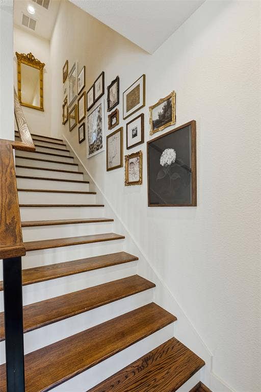 4211 Rawlins Street, #642, Dallas, TX 75219 Stairs to 3rd floor