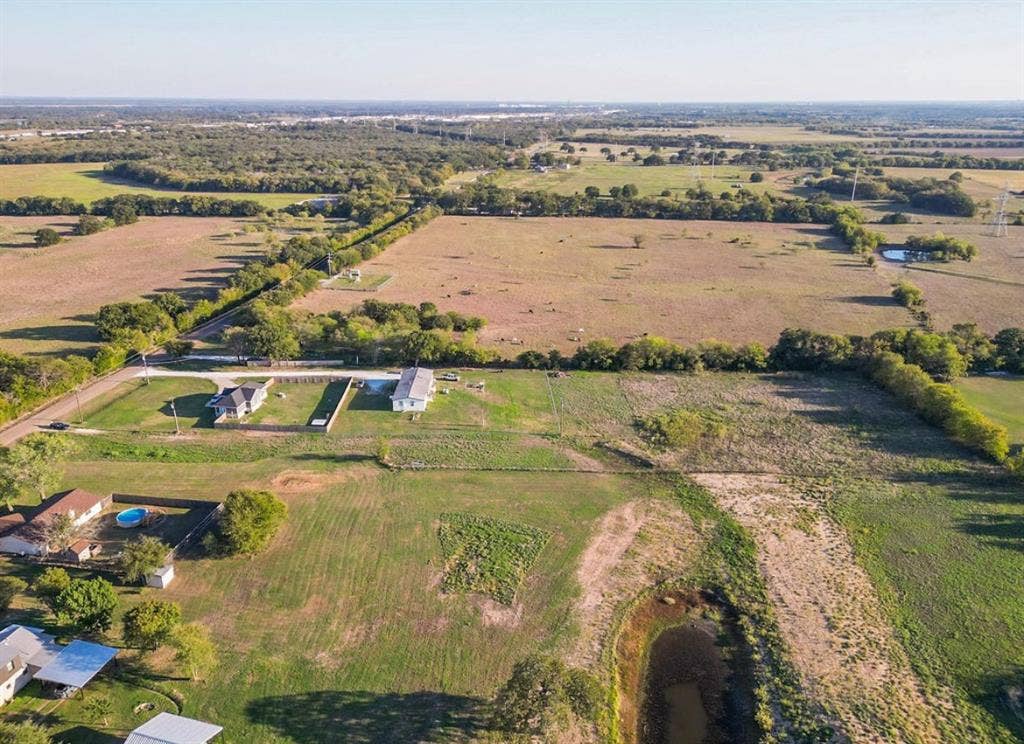 3659 N Katy Road, Ross, TX 76640 Expansive acreage featuring cleared pasture land, established tree lines, and a private pond