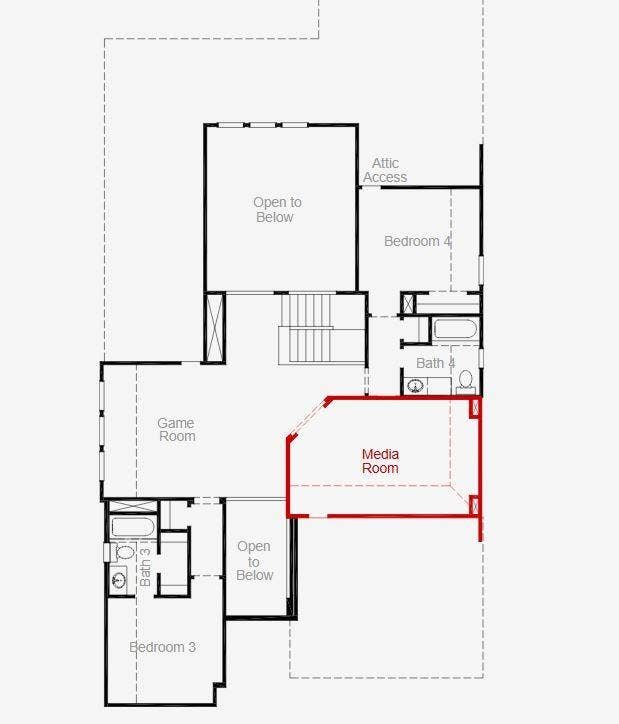 528 Donegal Drive, Celina, TX 75009 Goodlow Second floor media.JPG