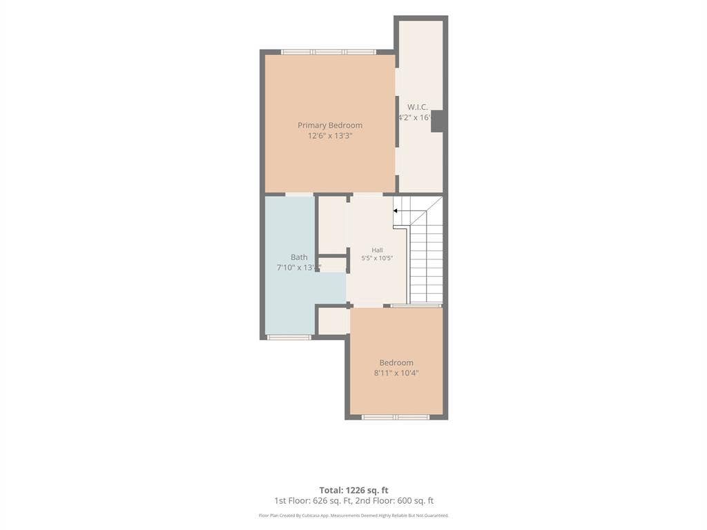 5859 Frankford Road, #1209, Dallas, TX 75252 Floor plan, upper level
