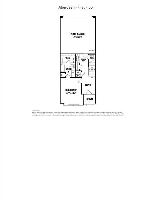 708 Ash Road, Plano, TX 75075 Aberdeen - First Floor