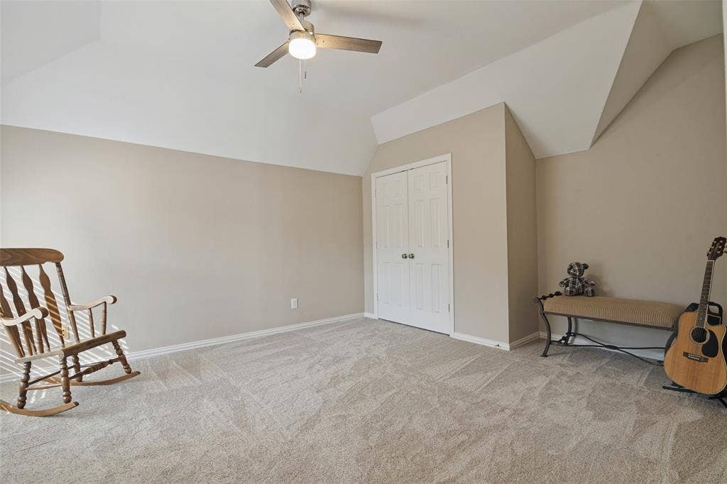 Oversized bedroom ideal for a home office, craft room, or media room