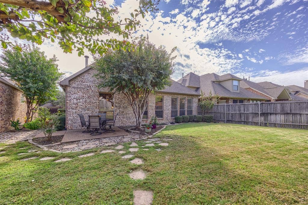 1516 Hackett Creek Drive, McKinney, TX 75072 Pool size backyard.