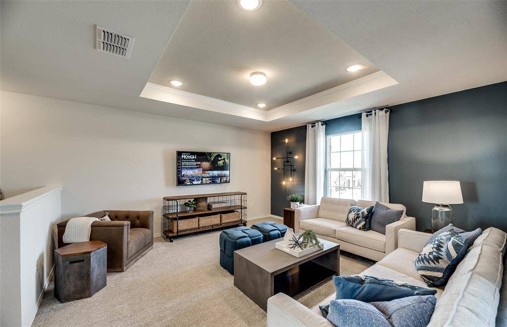 1054 Clear Dusk Lane, Forney, TX 75126 *Model Representation - Spacious game room on second level