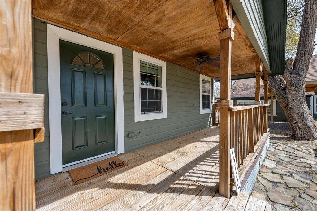 1311 Coleman Street, McKinney, TX 75069 Front porch of second house.