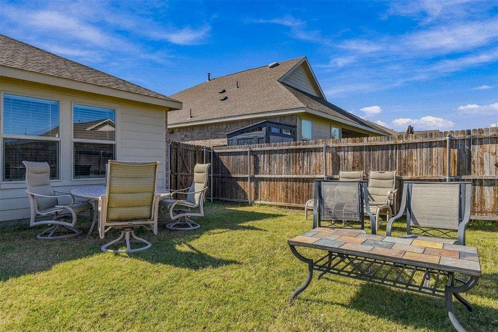 1516 Stonefield Drive, Anna, TX 75409 Enjoy your own outdoor space with room to relax, play, or entertain.