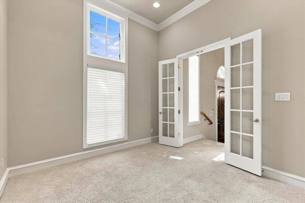 6200 Corsica Way, Plano, TX 75024 Study or bonus room with French doors