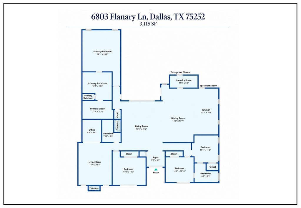 6803 Flanary Lane, Dallas, TX 75252