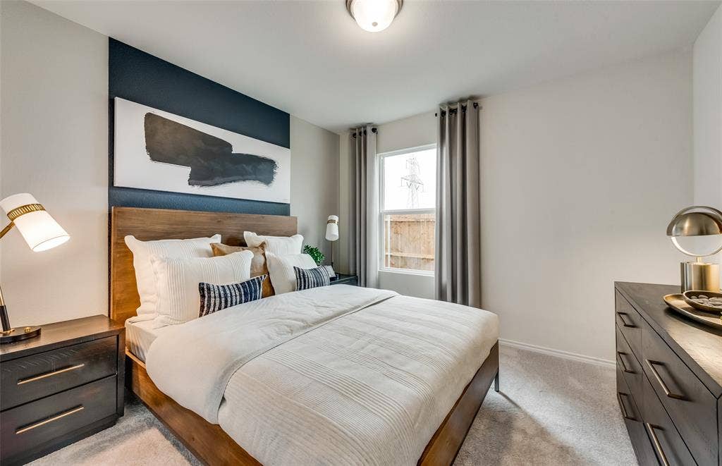 1056 Clear Dusk Lane, Forney, TX 75126 *Model Representation - Spacious secondary bedroom