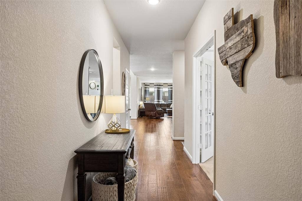 1321 Meridian Drive, Forney, TX 75126 Looking into the home from the front entry