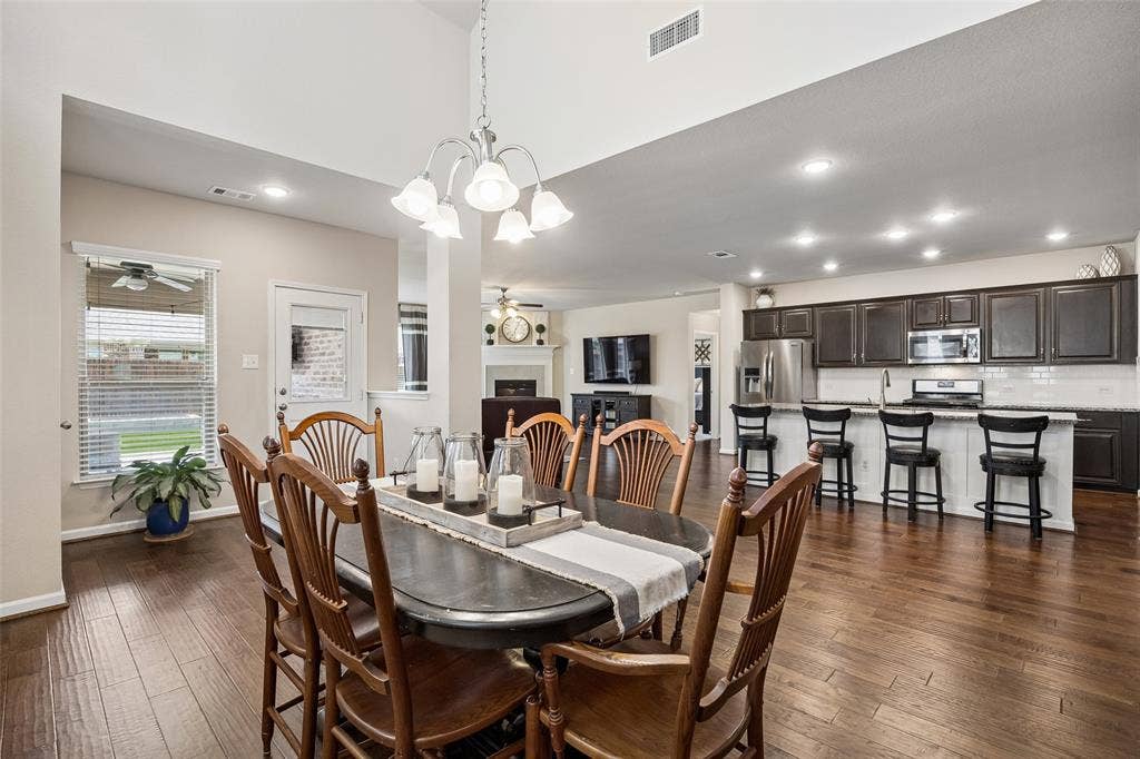 1321 Meridian Drive, Forney, TX 75126 Another view of the dining area