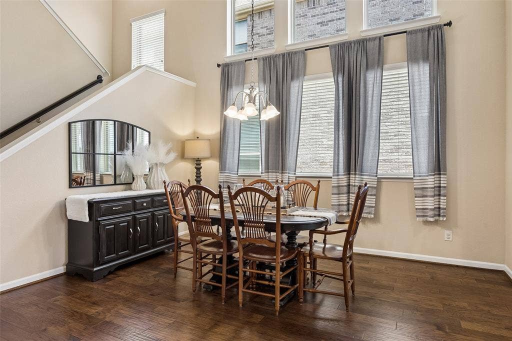 1321 Meridian Drive, Forney, TX 75126 Dining area with great natural light