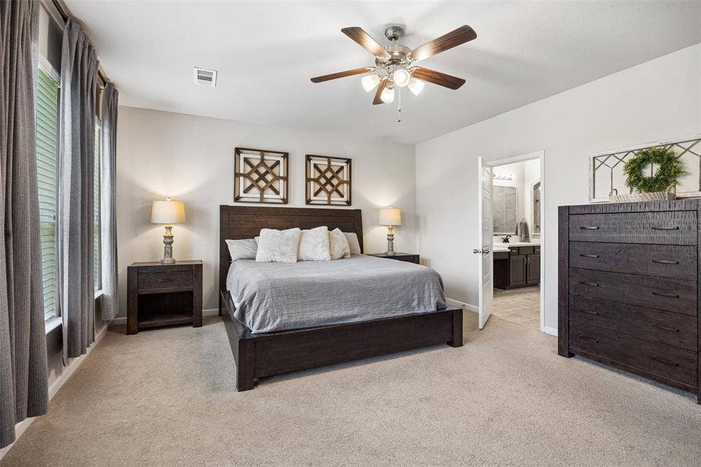 1321 Meridian Drive, Forney, TX 75126 Here you can see the entrance to the ensuite primary bathroom
