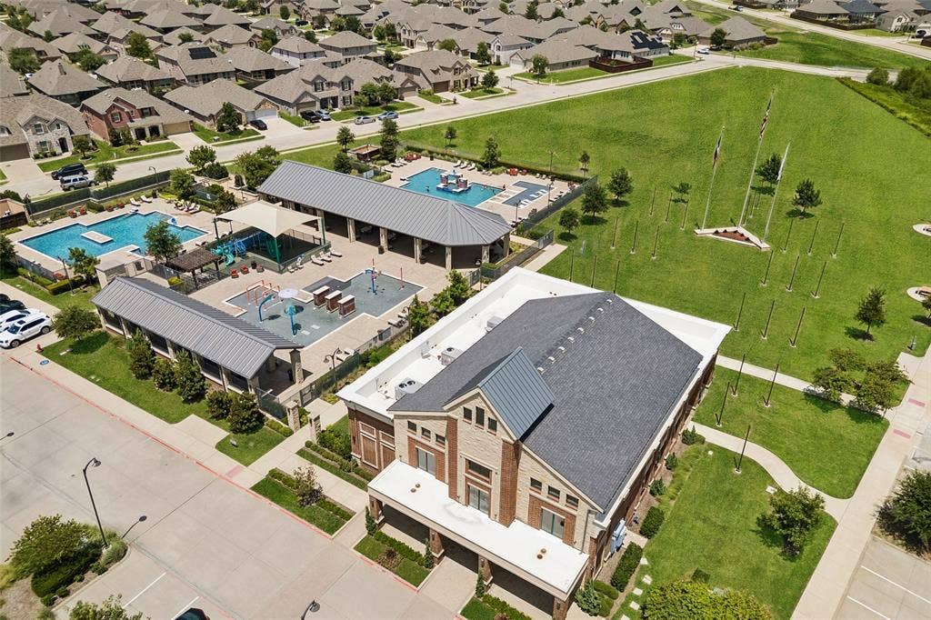 1321 Meridian Drive, Forney, TX 75126 Aerial view