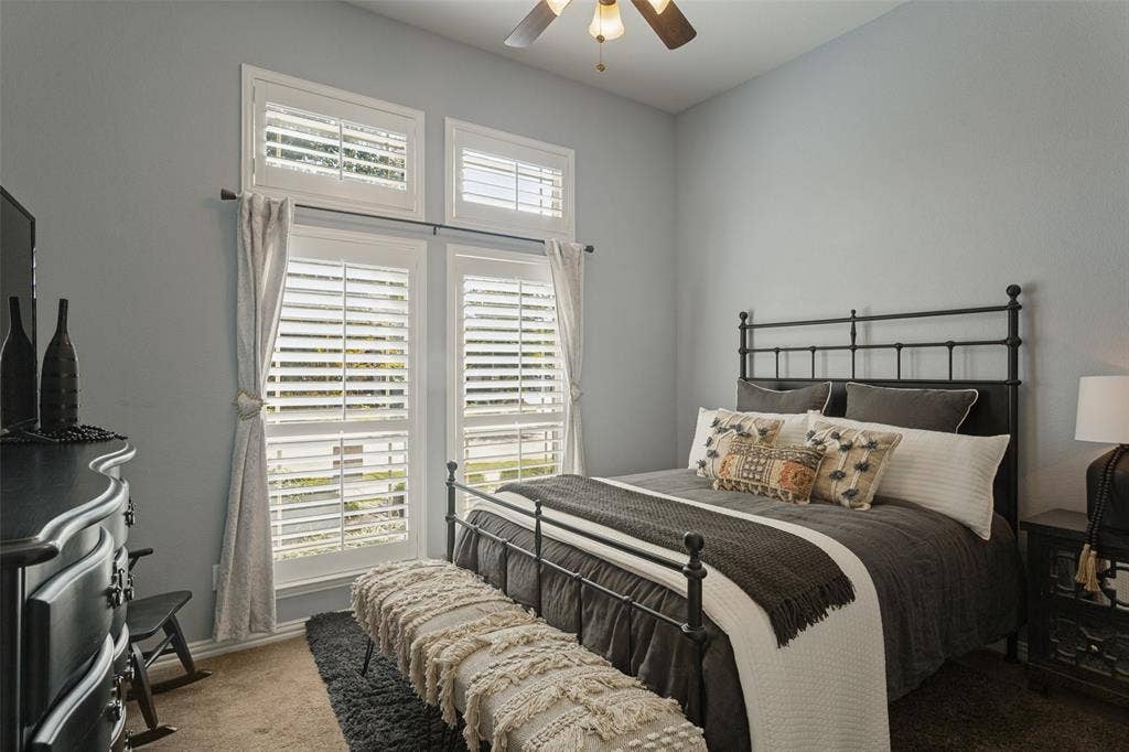 Guest suite with ensuite bath.