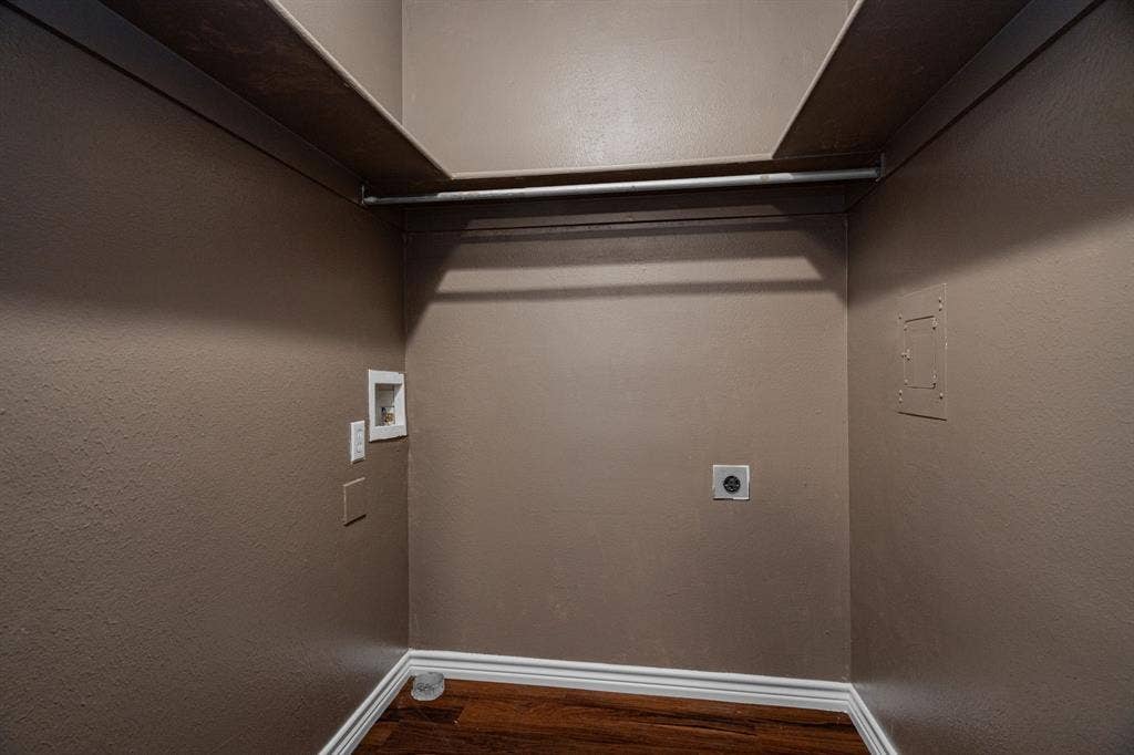 Laundry room holds full size washer and Dryer- these are included with the sale (not pictured here)