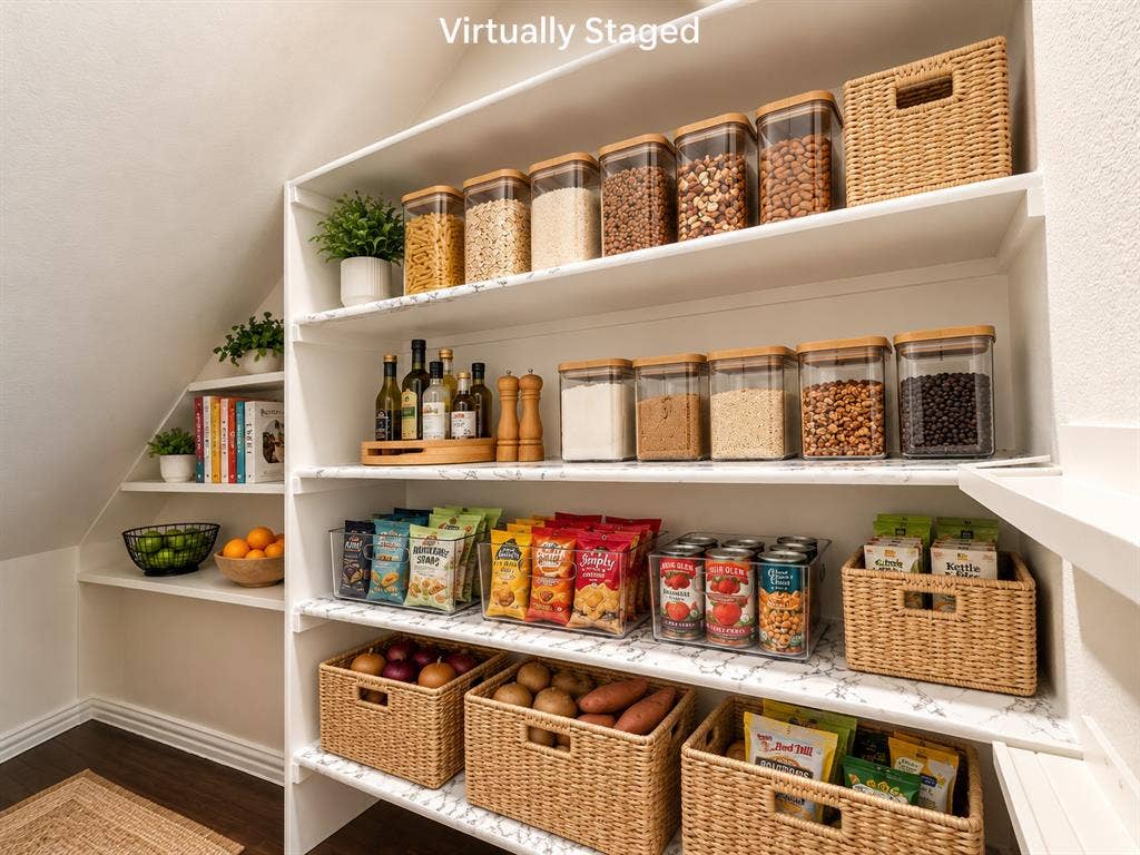 8705 Bethpage Drive, McKinney, TX 75070 Functional Practical Well Laid out Walk In Pantry