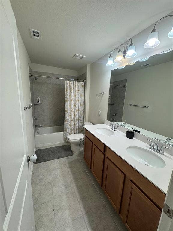 Spacious double vanity area.