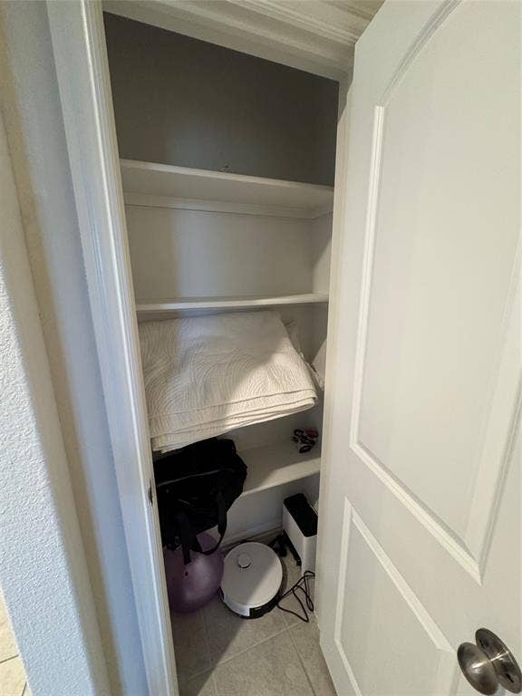 Linen closets and extra closet storage throughout house.