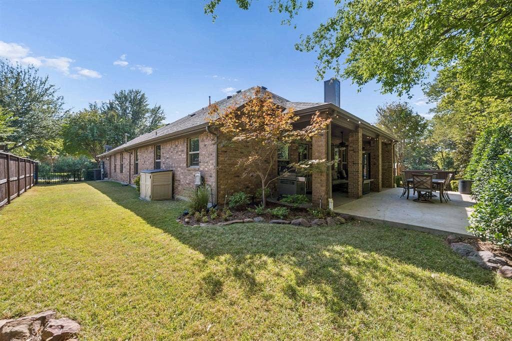 5137 Pond View Lane, Fairview, TX 75069 Great side yard space