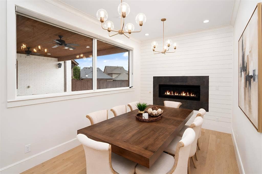 601 S Jupiter Road, Allen, TX 75002 Formal Dining Virtually Staged