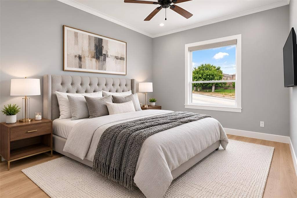 601 S Jupiter Road, Allen, TX 75002 One of Five Guest Bedrooms