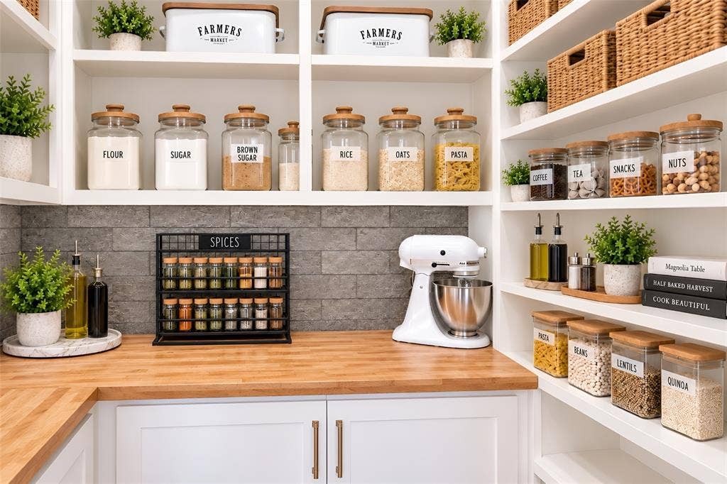 601 S Jupiter Road, Allen, TX 75002 Chef's Pantry Virtually Staged